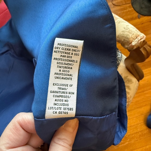 JS Collections Blue Mini Dress - Picture 6 of 11